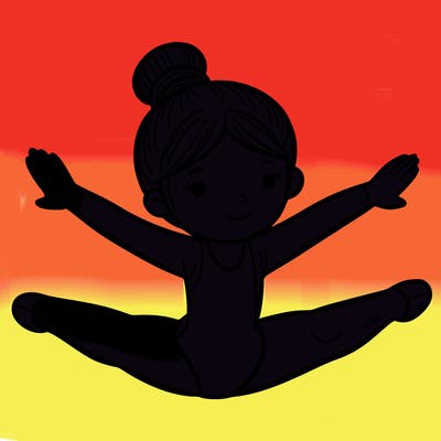 gymnast girl