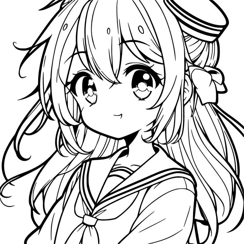 a anime girl