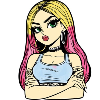 realistic baddie latina girl