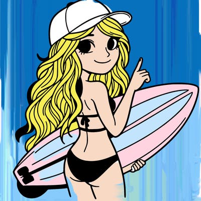 surfer girl