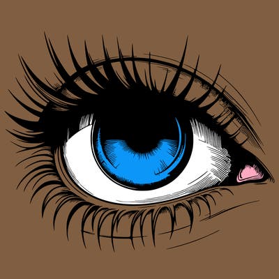 realistic eye