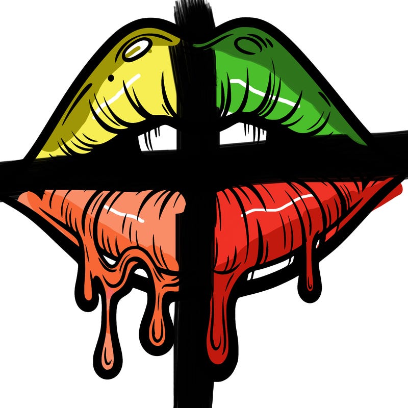 lips that look realistic and drip