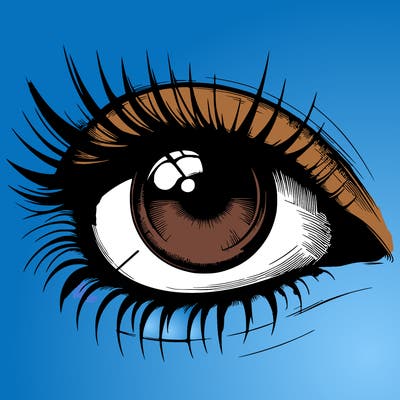 realistic eye