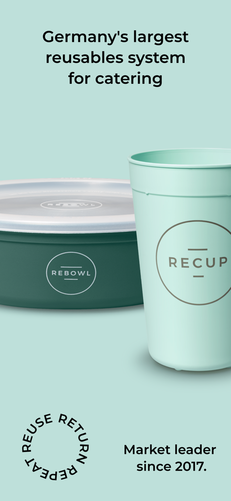 RECUP Partner - Food & Drink App | MWM
