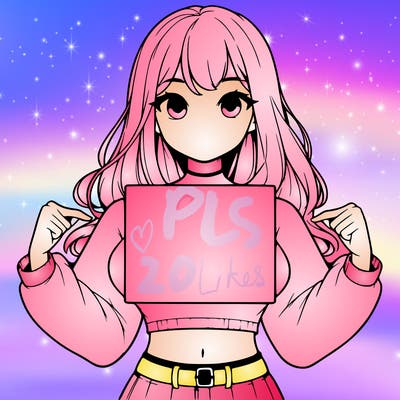 girl holding a blank sign in a long sleeve crop top