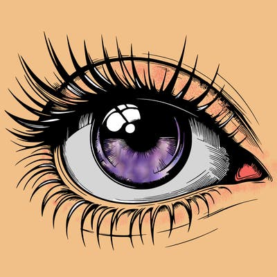 realistic eye