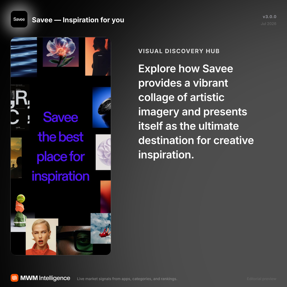 Savee — Inspiration for you - Graphics & Design App | MWM