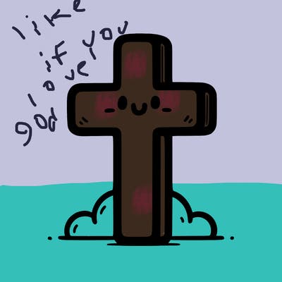 simple christian cross