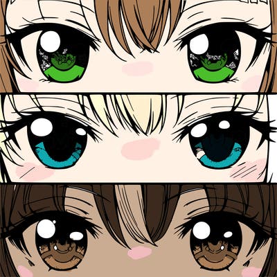 anime eyes