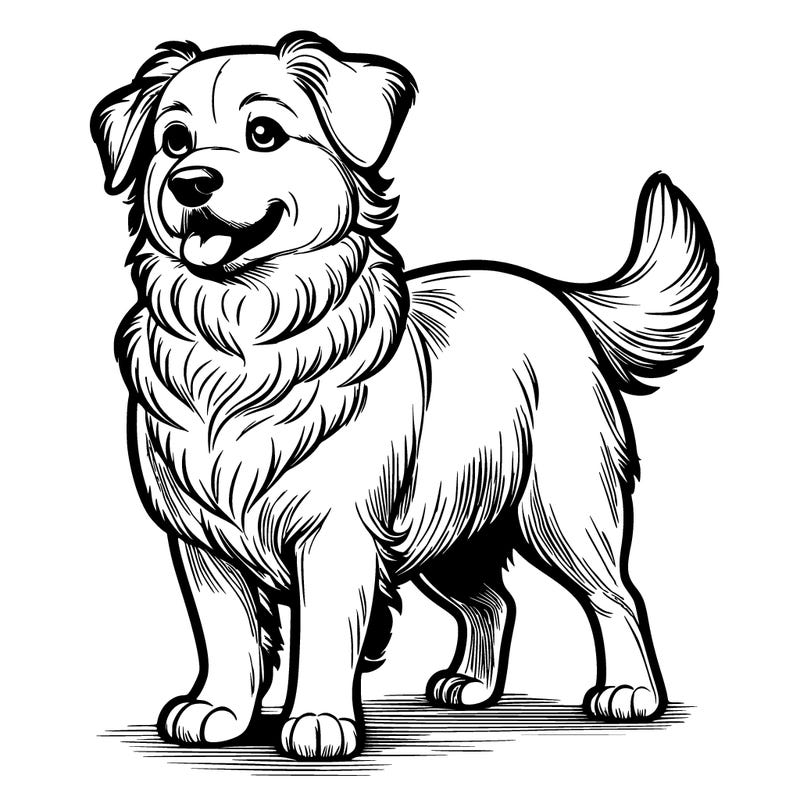 realistic dog
