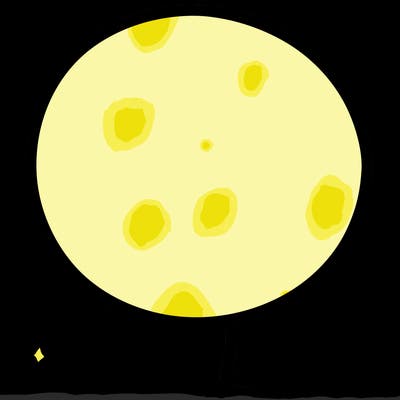 a plain circle with nothing else