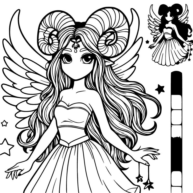 realistic capricorn fairy