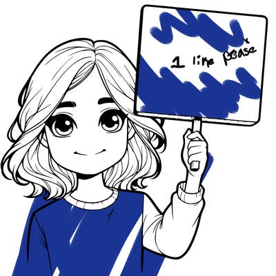 realistic girl holding up a sign