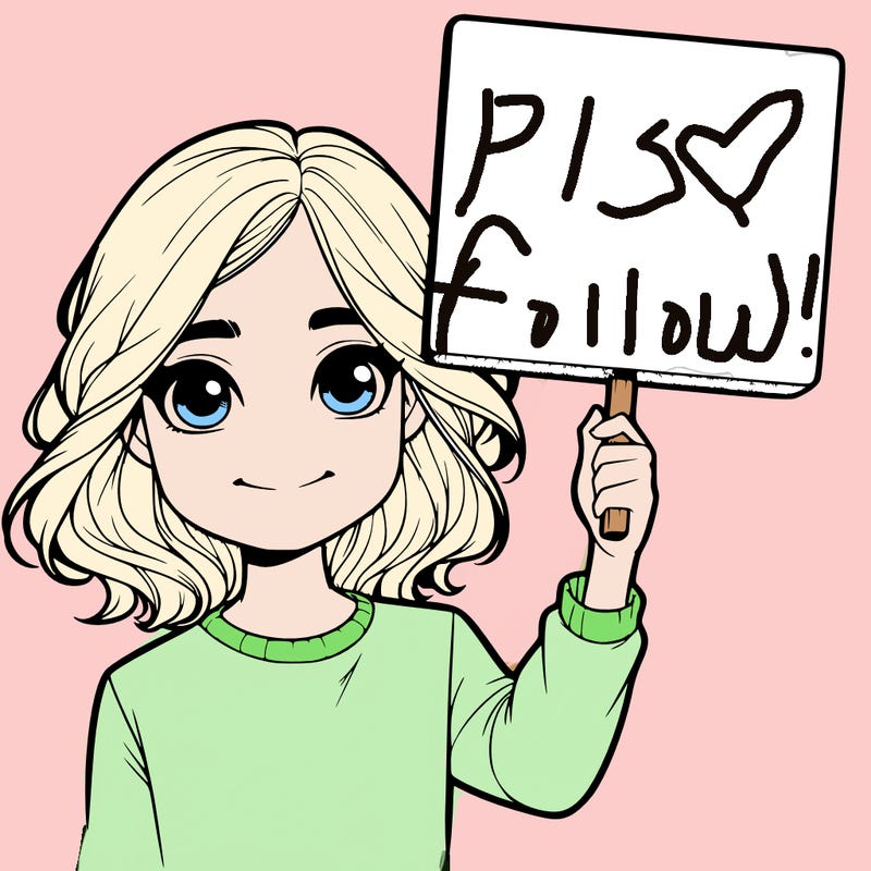 realistic girl holding up a sign