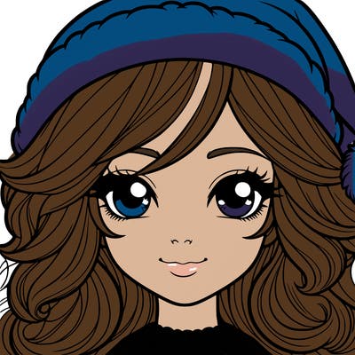 realistic christmas girl