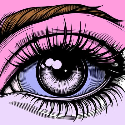 realistic eye
