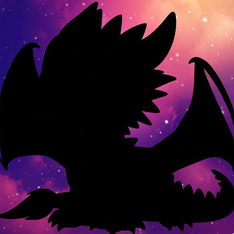 fierce baby night dragon