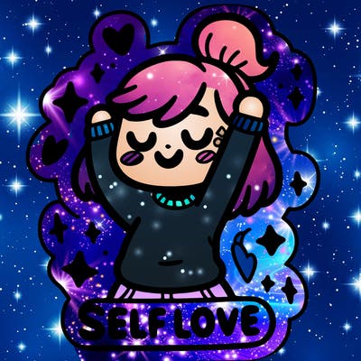 self-love sticker