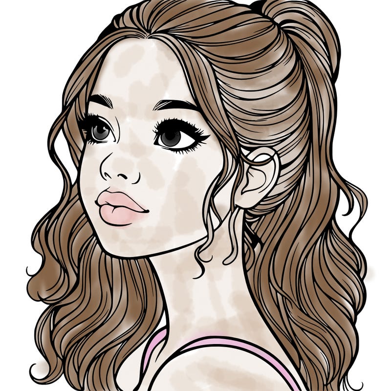 beautiful realistic girl