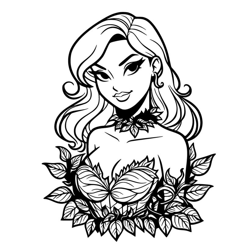 poison ivy woman