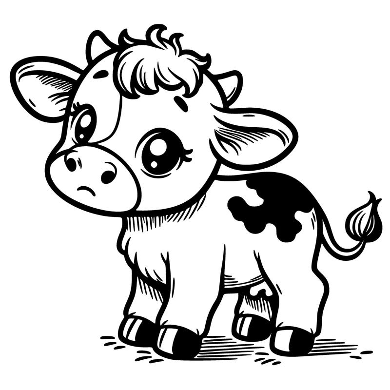 baby cow
