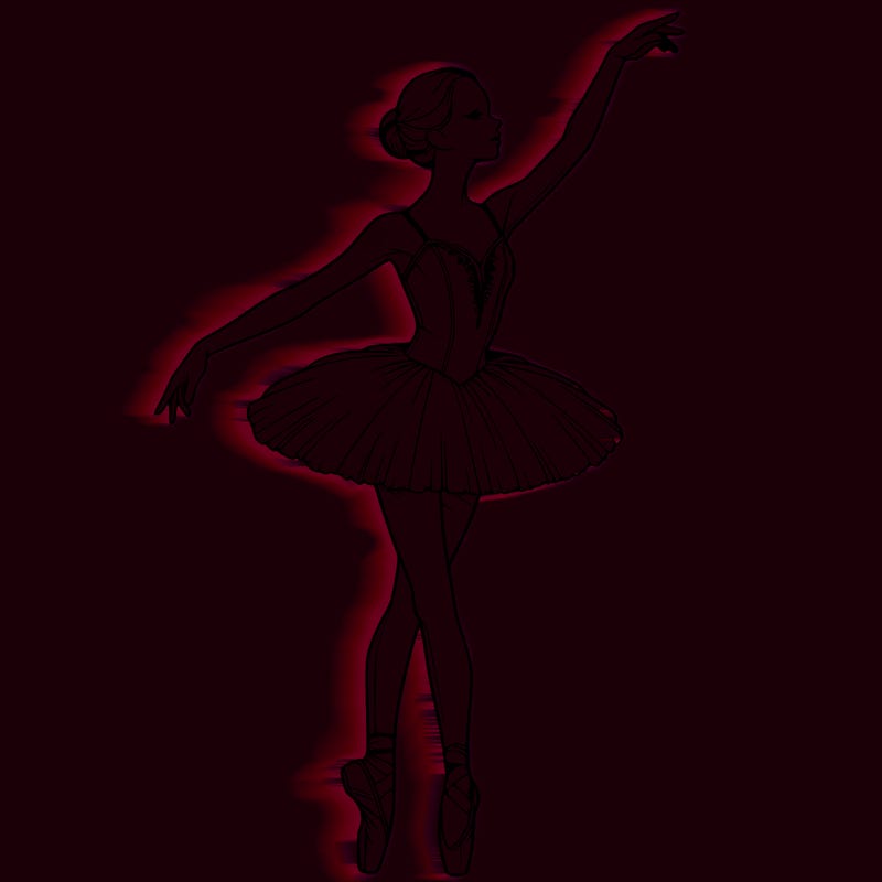 realistic ballerina
