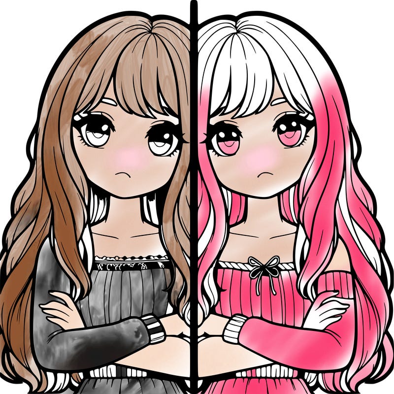 realistic girls split