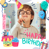 Birthday Video Maker Music - App Icon