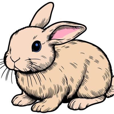 realistic bunny