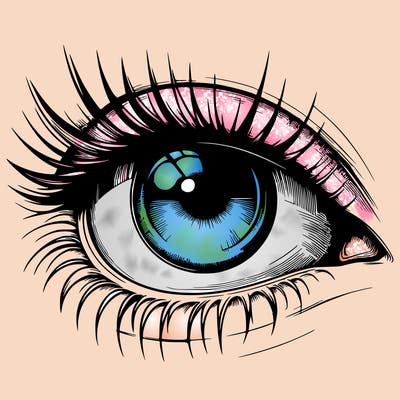 realistic eye