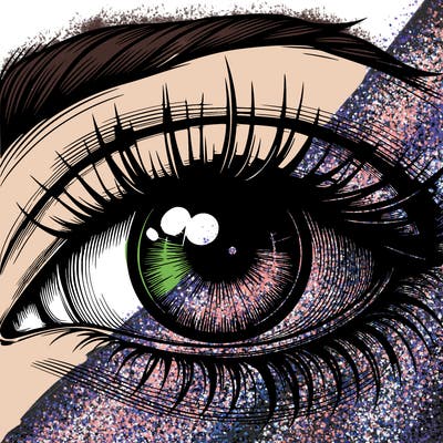 realistic eye