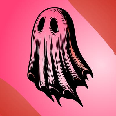 realistic creepy ghost