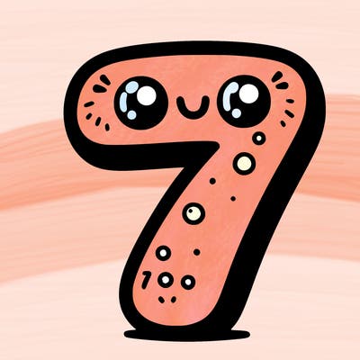 a nice number 7