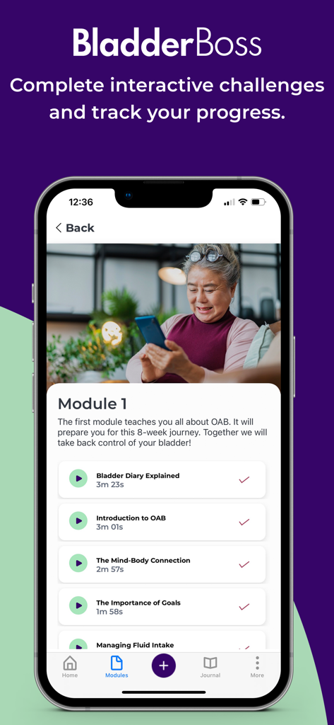 BladderBoss - Health & Fitness App | MWM