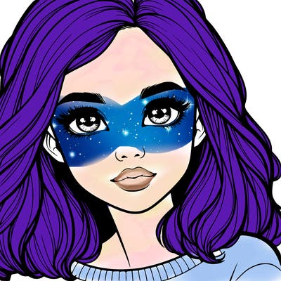 realistic girl whith cute eyes