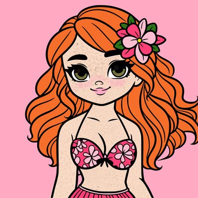 beautifoul hawai girl