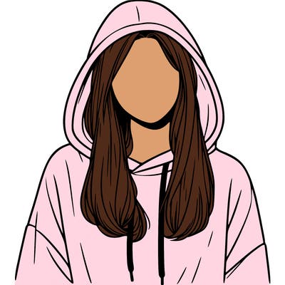 female hoodie.