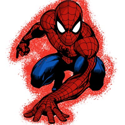 realistic spider-man