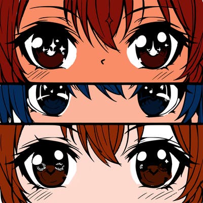 anime eyes