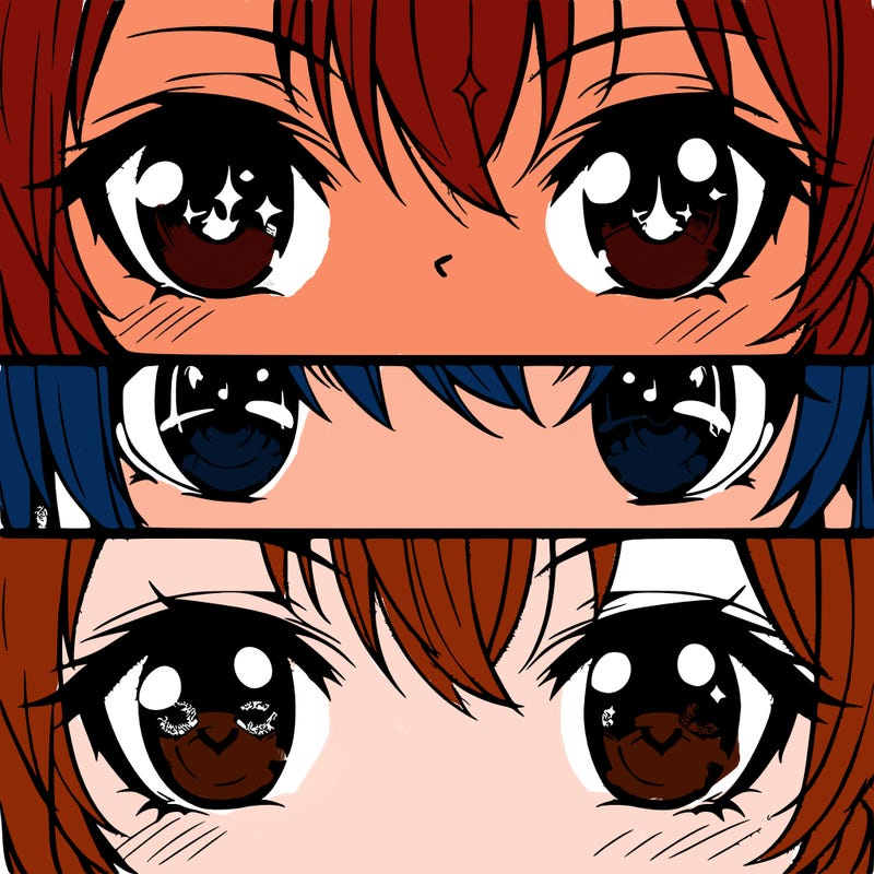 anime eyes