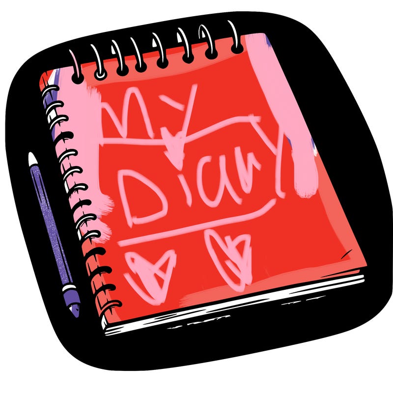a blank sketch pad