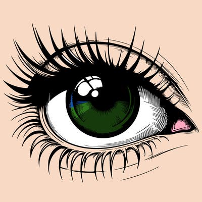 realistic eye