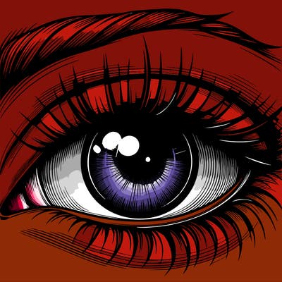 realistic eye