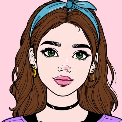 realistic teenage girl