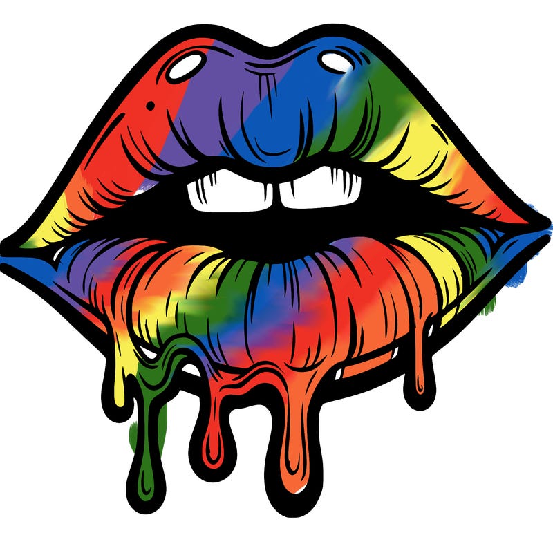 lips that look realistic and drip