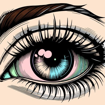 realistic eye
