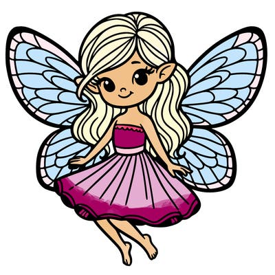 fairy with wings