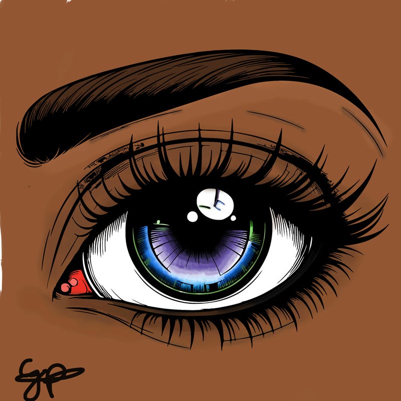 realistic eye