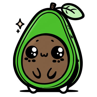 cute avocado