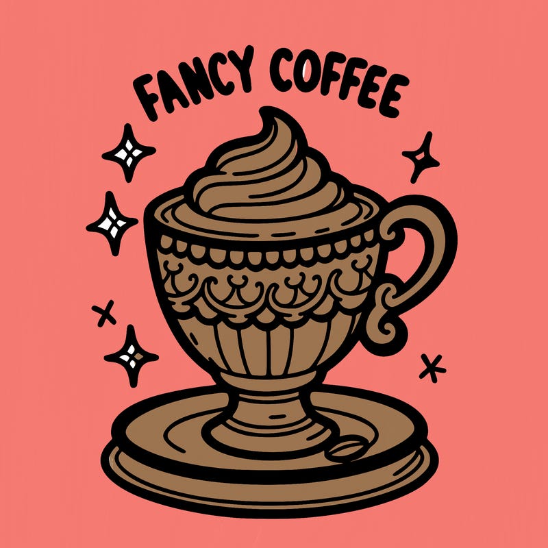 fancy coffee